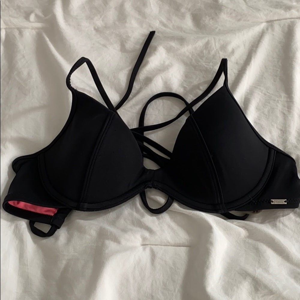 Black Victoria’s Secret swimsuit
